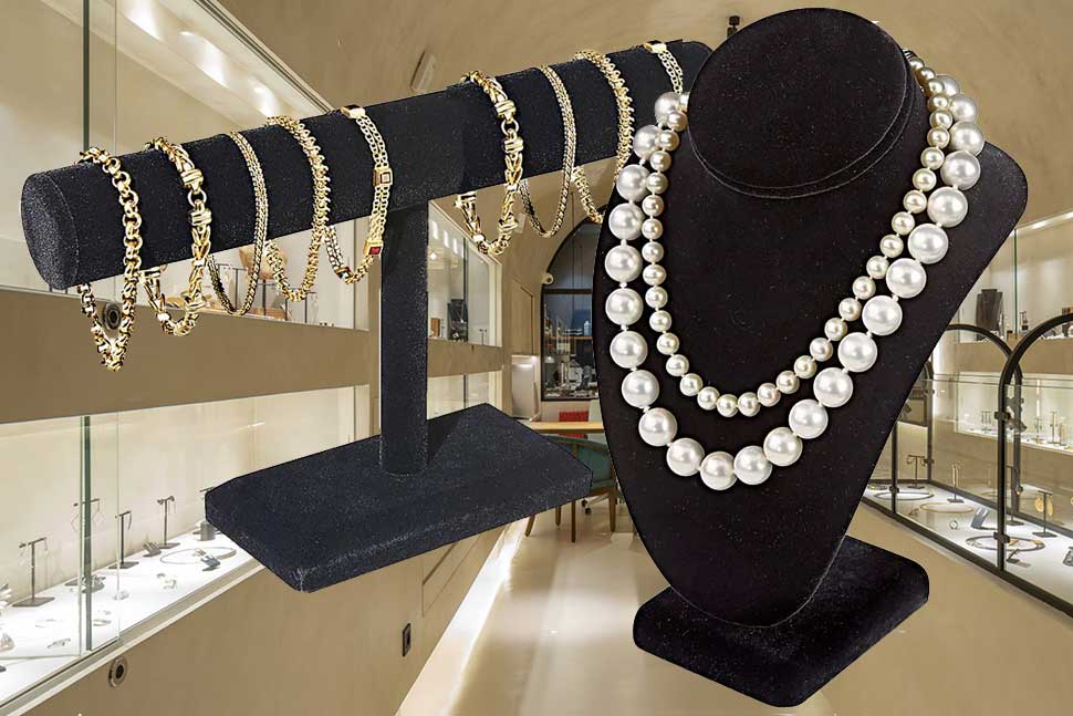 exhibidores para joyría