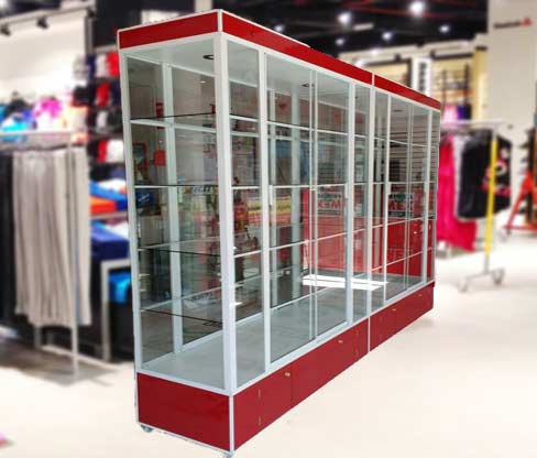 Venta y Fabricación especial de vitrina grande de 150 x220 cm