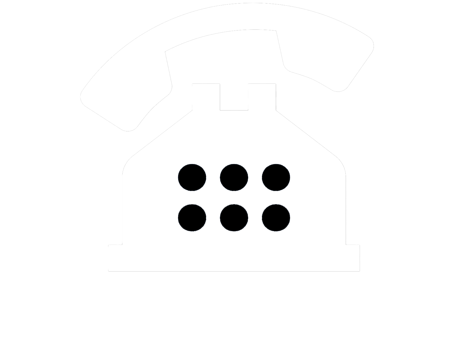 logo de telefono de muebles y exhibidores flores